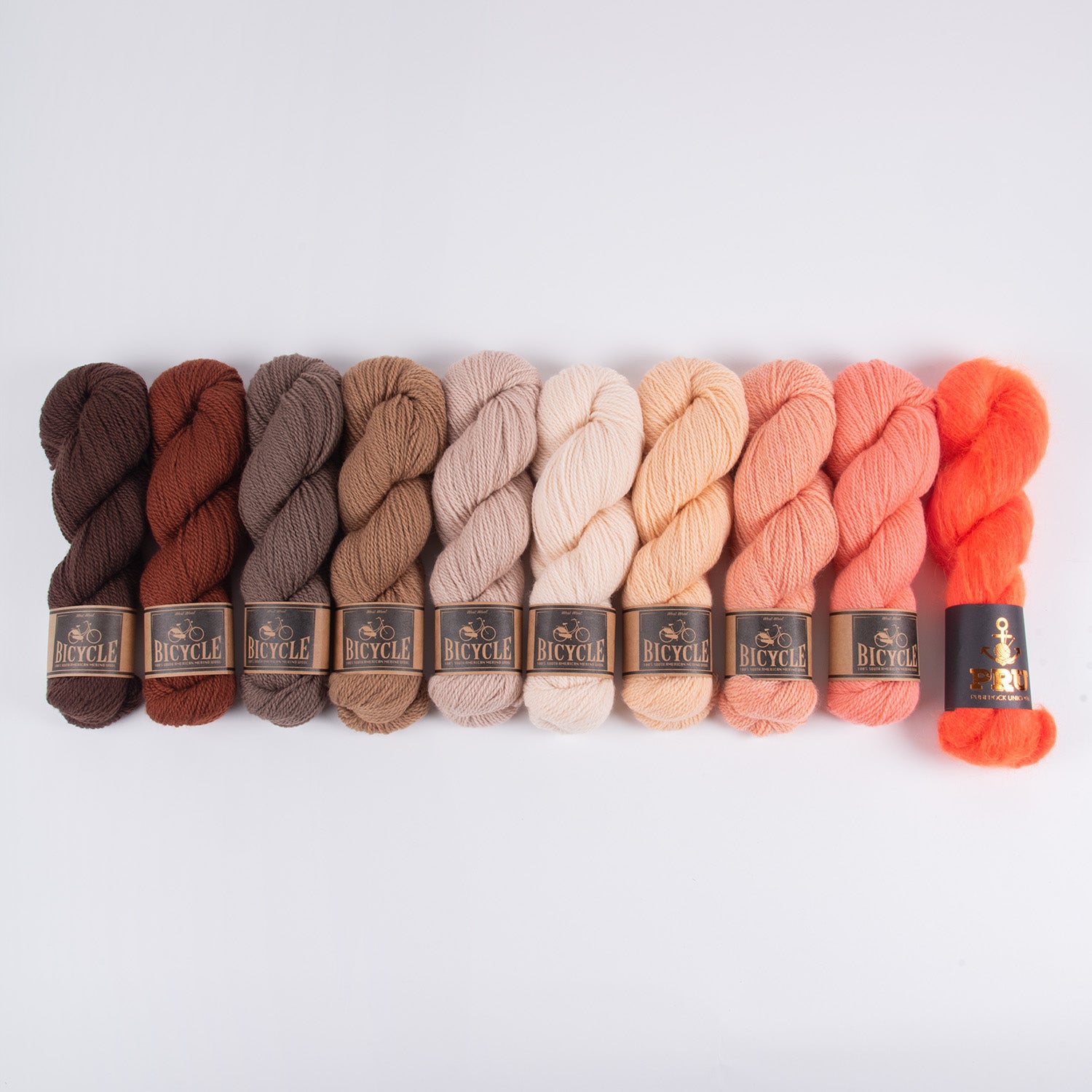 West Wool DELICIOUS YUZU BISCUIT Merino wool Fingering Quick Kits