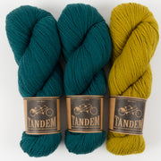 West Wool DIJON CONTRAST Merino wool DK Quick Kits