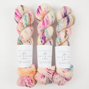 Olivia & Oliver OLIVIA BFL - DISCO DIP BFL Wool Blue Faced Leicester Fingering rainbow multicolour Yarn