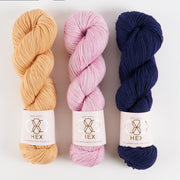 West Wool HEX SIDE QUEST - DISCO SINGER Merino wool Nylon Fingering Quick Kits