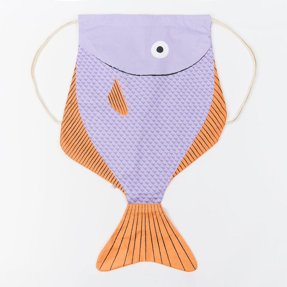 Don Fisher PIRANHA ADULT CASE purple orange Project Bags