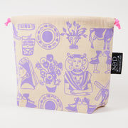Drawstring Bag - Dutch Purple