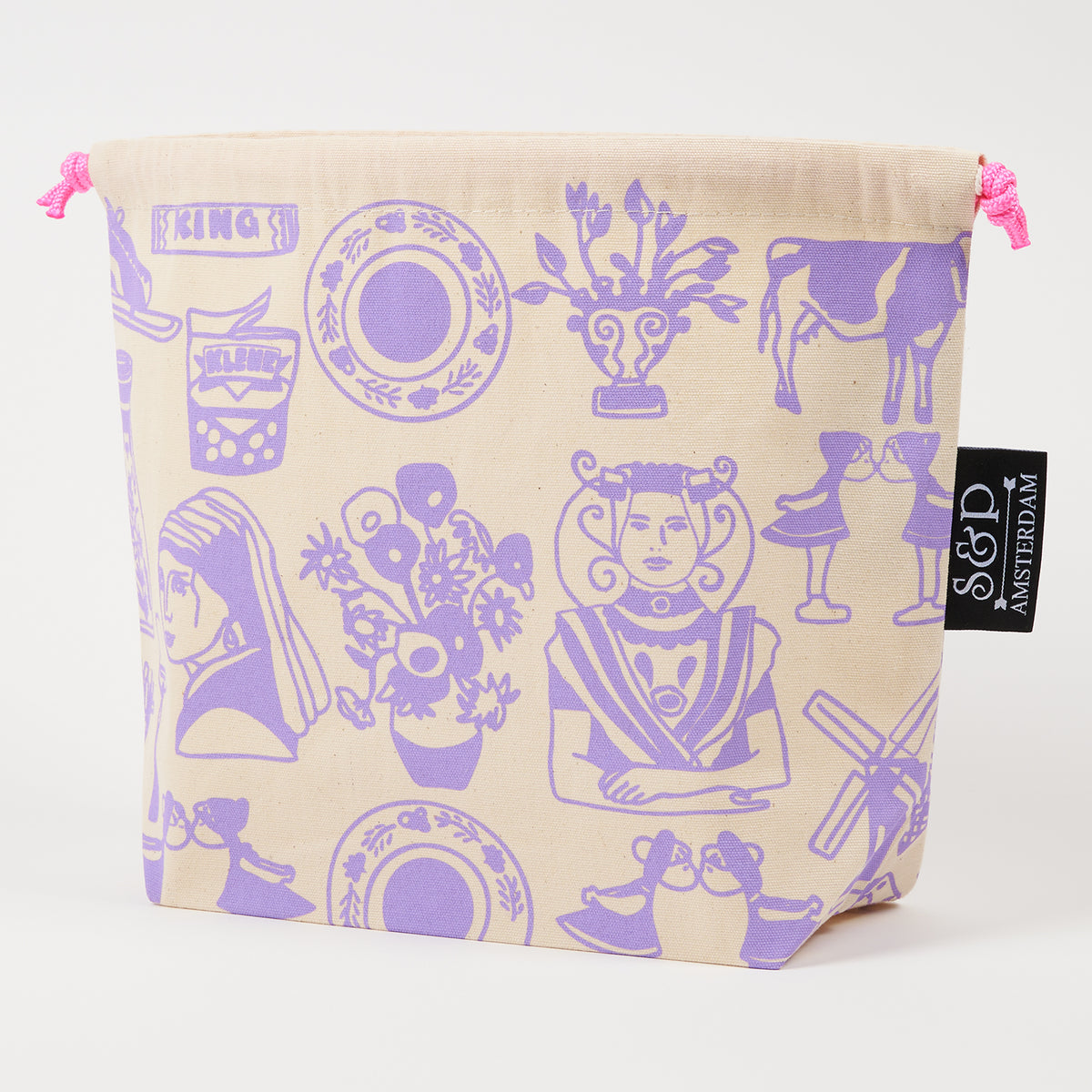 DRAWSTRING BAG - DUTCH PURPLE