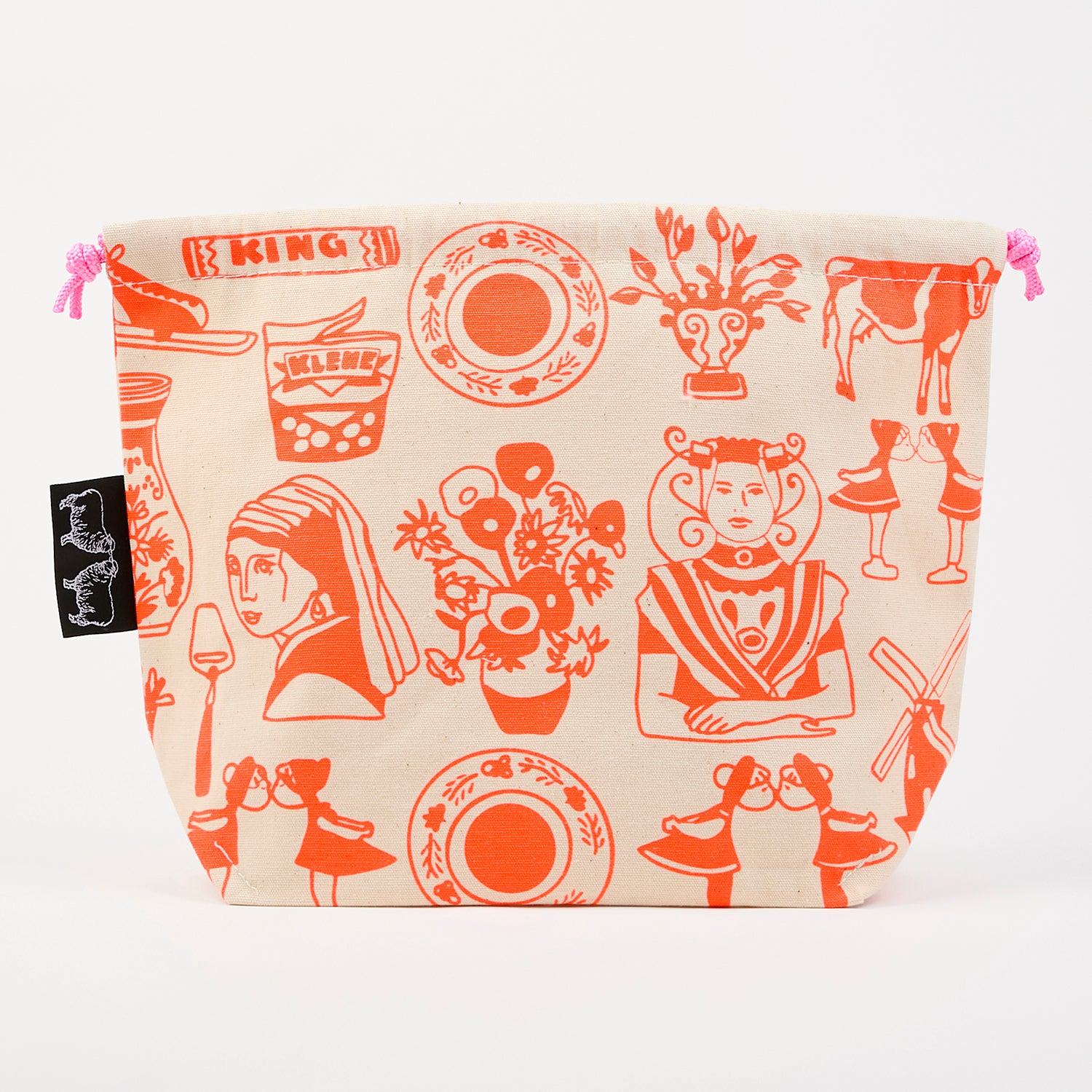 DRAWSTRING BAG - DUTCH ORANGE