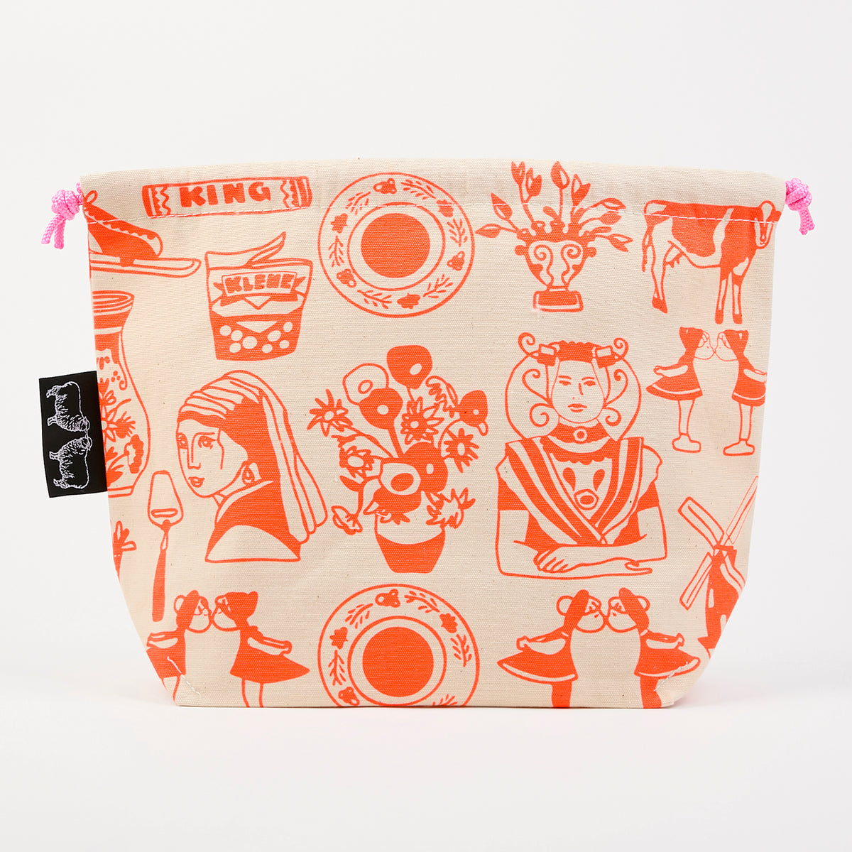 DRAWSTRING BAG - DUTCH ORANGE