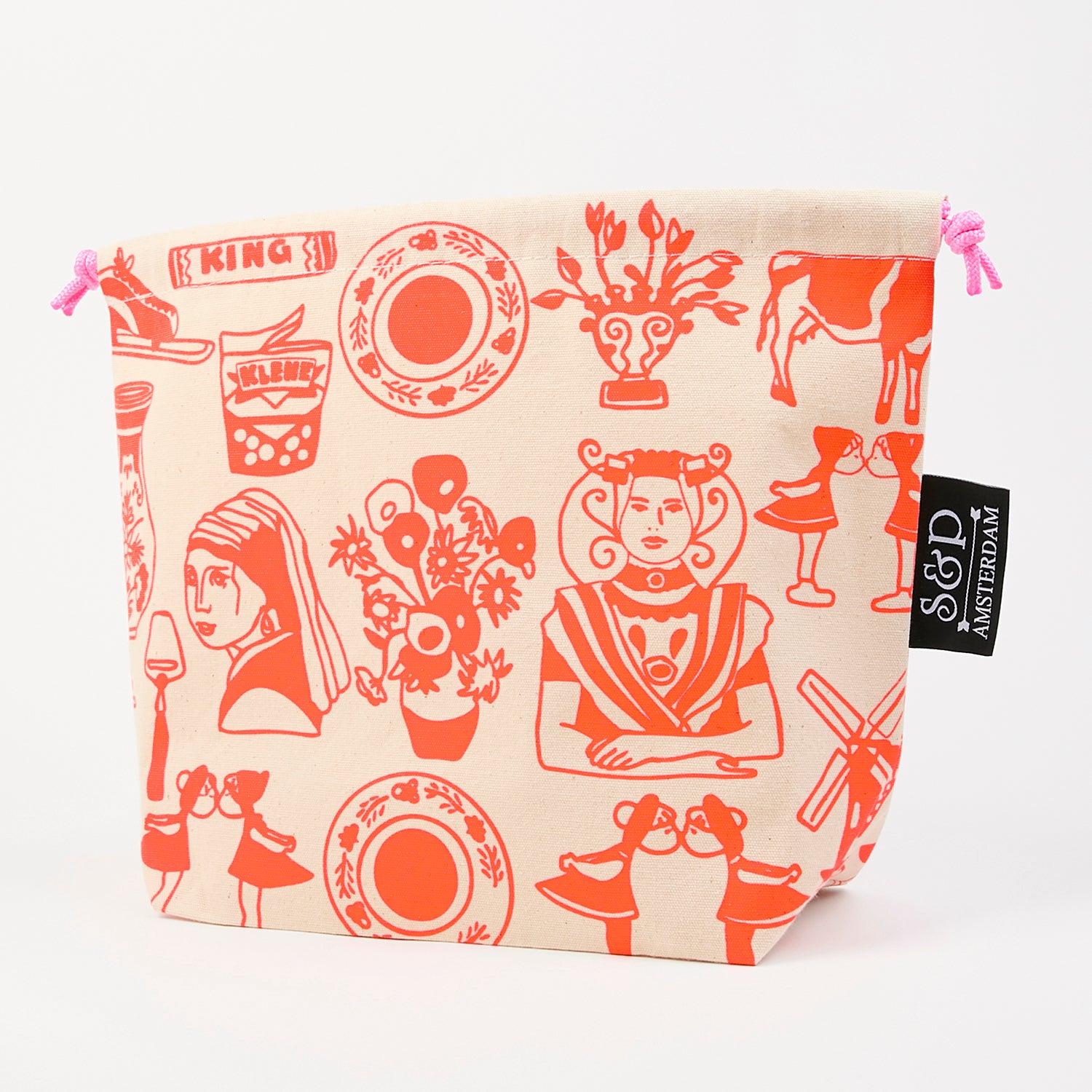 Drawstring Bag - Dutch Orange