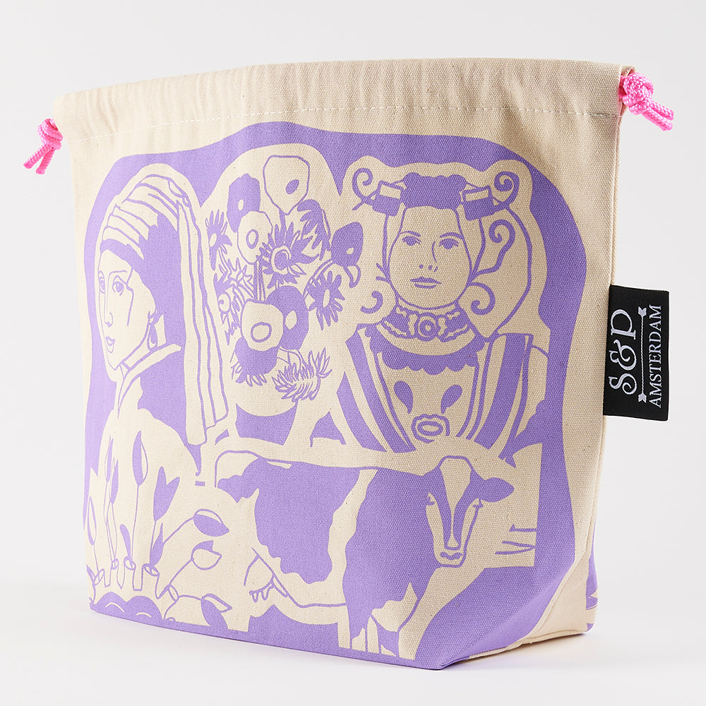 DRAWSTRING BAG - HOLLAND PURPLE