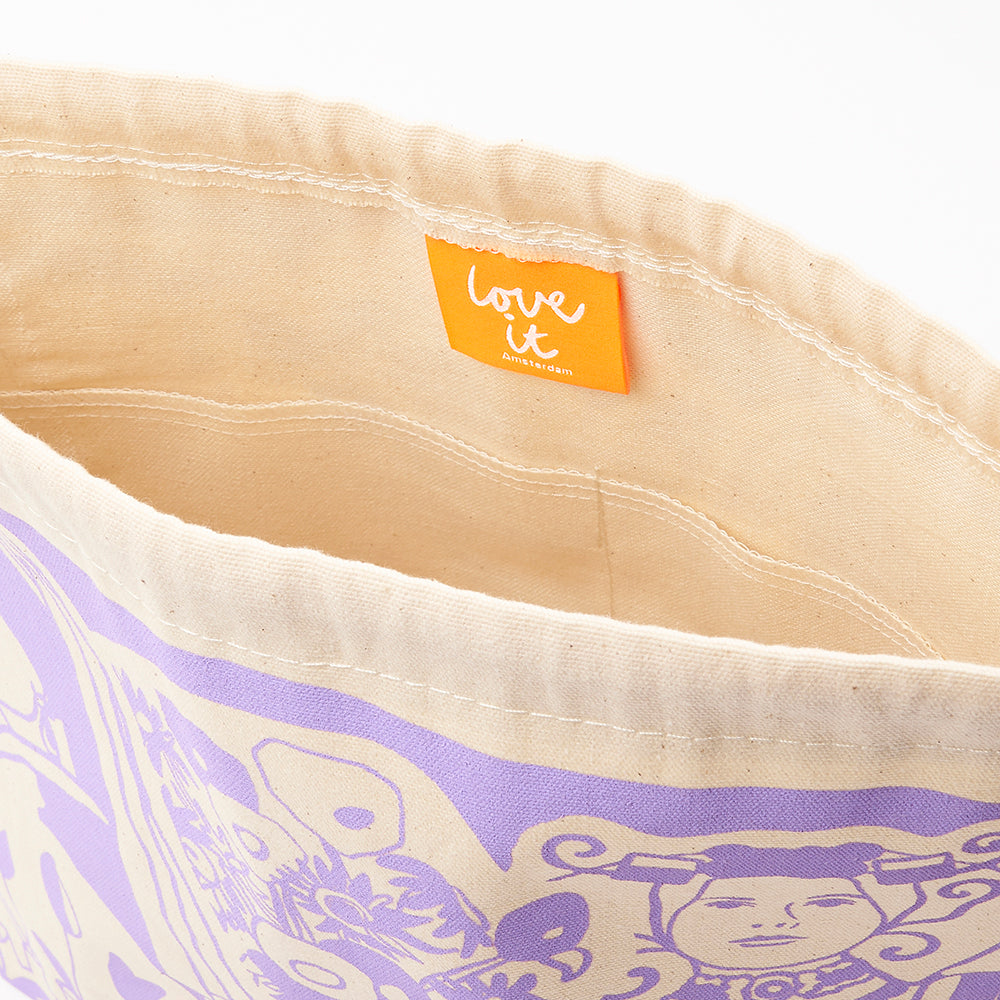 DRAWSTRING BAG - HOLLAND PURPLE