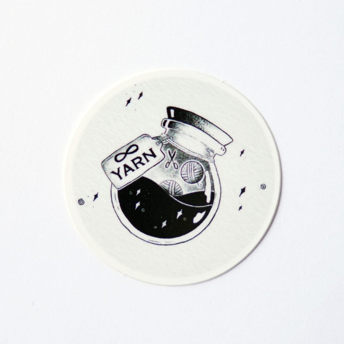 The Knitting Barber TKB STICKER - INFINITY YARN Sundries