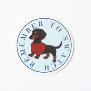 The Knitting Barber TKB STICKER - REMEMBER TO SWATCH Sundries