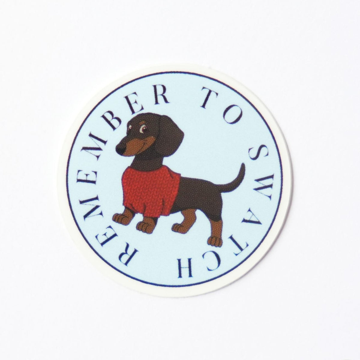 TKB STICKER - REMEMBER TO SWATCH