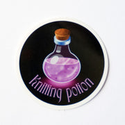 The Knitting Barber TKB STICKER - KNITTING POTION Sundries