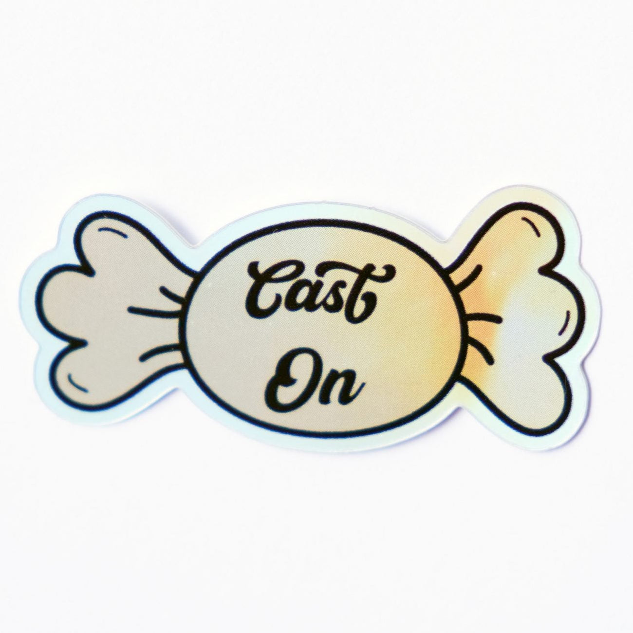 The Knitting Barber TKB STICKER - CAST ON Sundries
