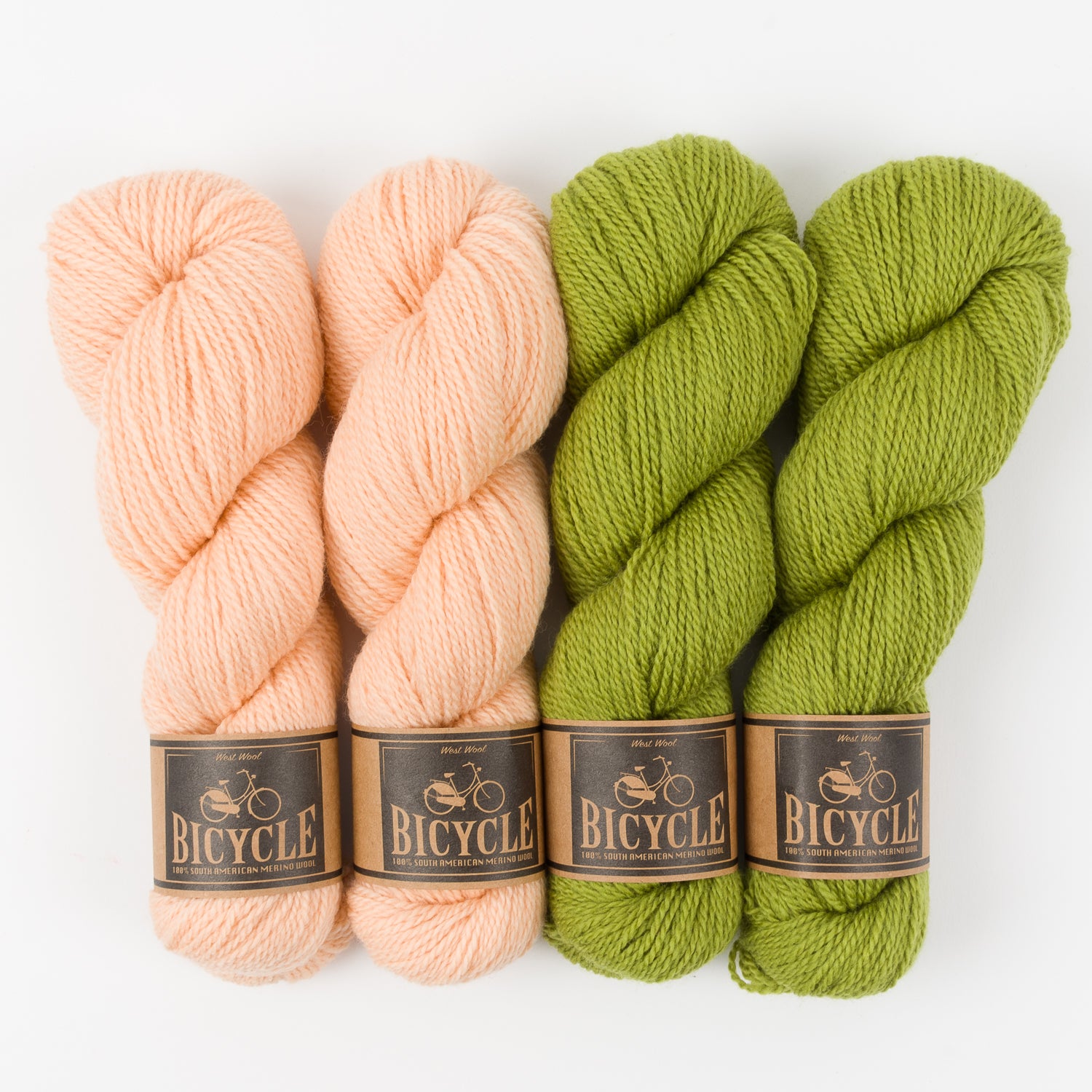 West Wool DUSTY AVOCADO Merino wool Fingering Quick Kits
