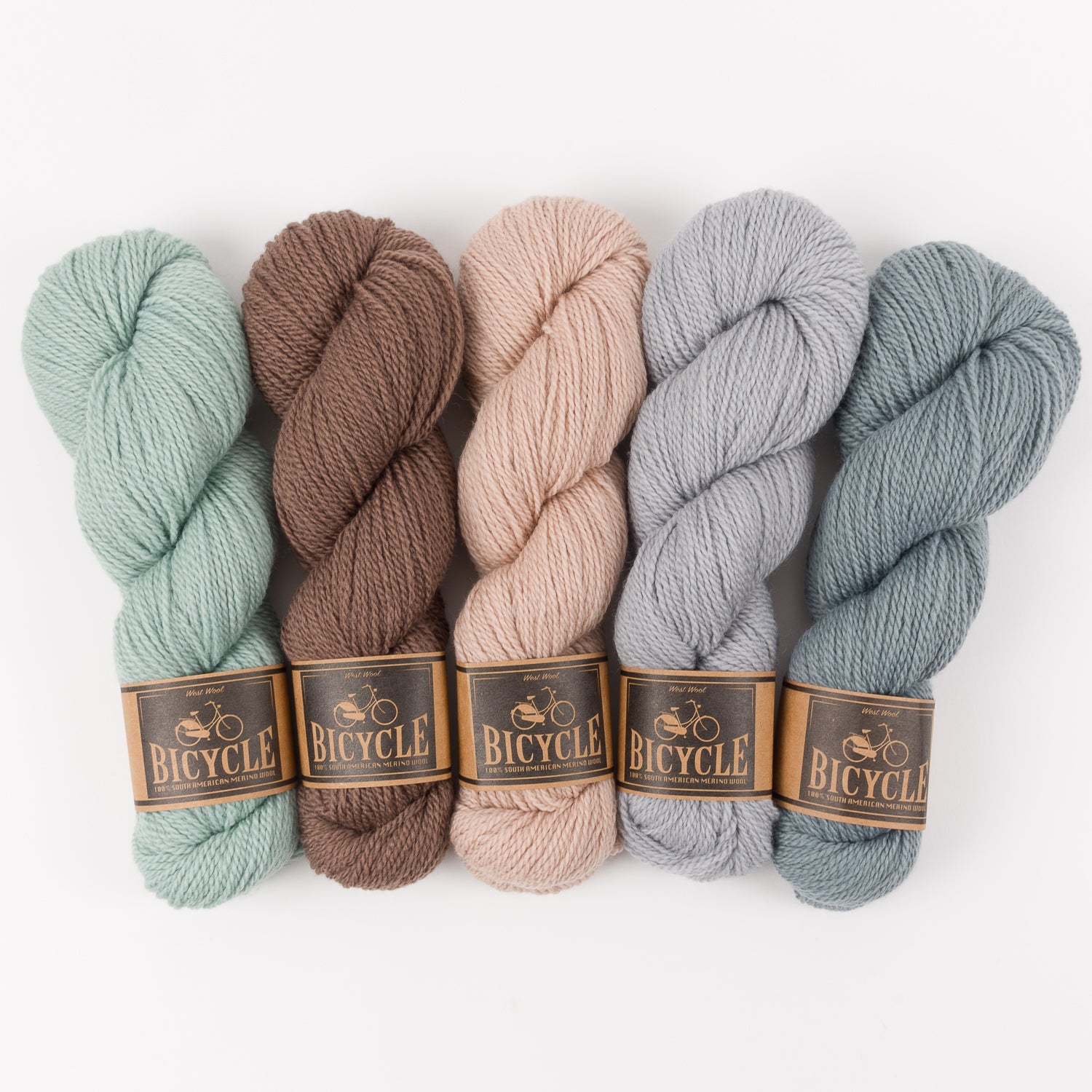 West Wool DUTCH MIST Merino wool Fingering Quick Kits