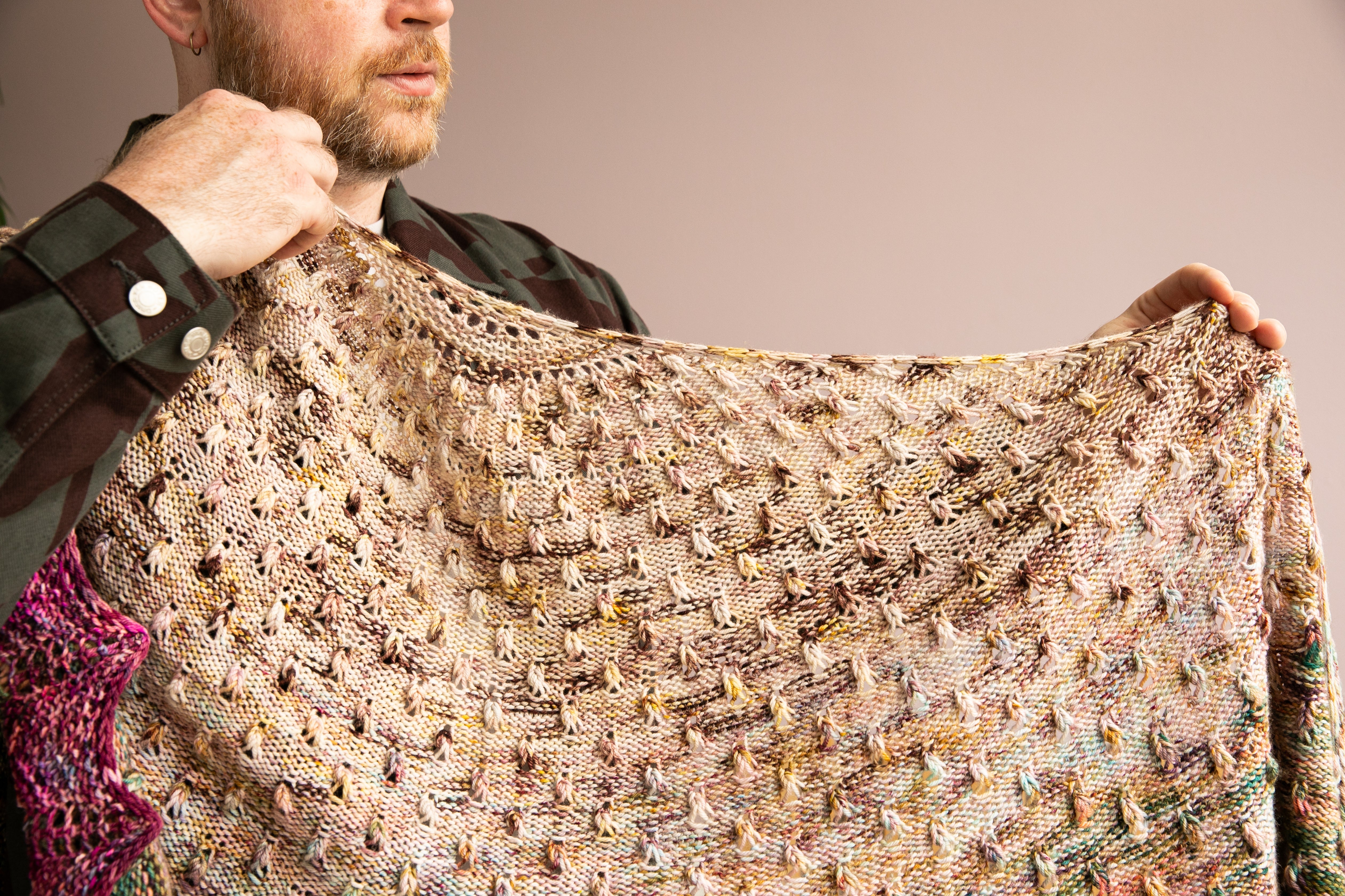 DANCING DROPLET SHAWL PATTERN