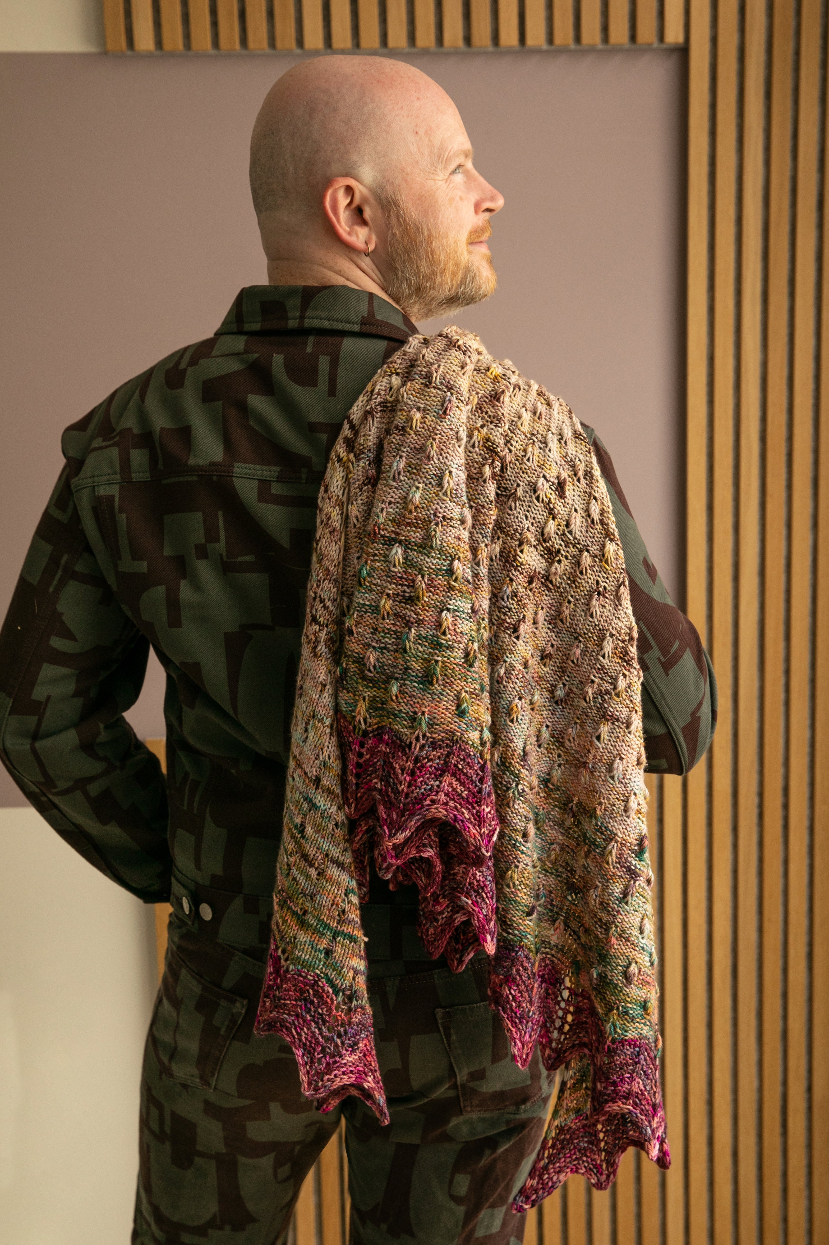 DANCING DROPLET SHAWL PATTERN