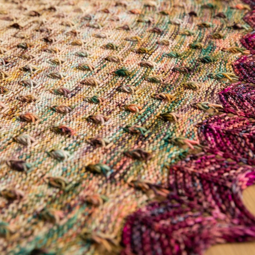 Dancing Droplet Shawl