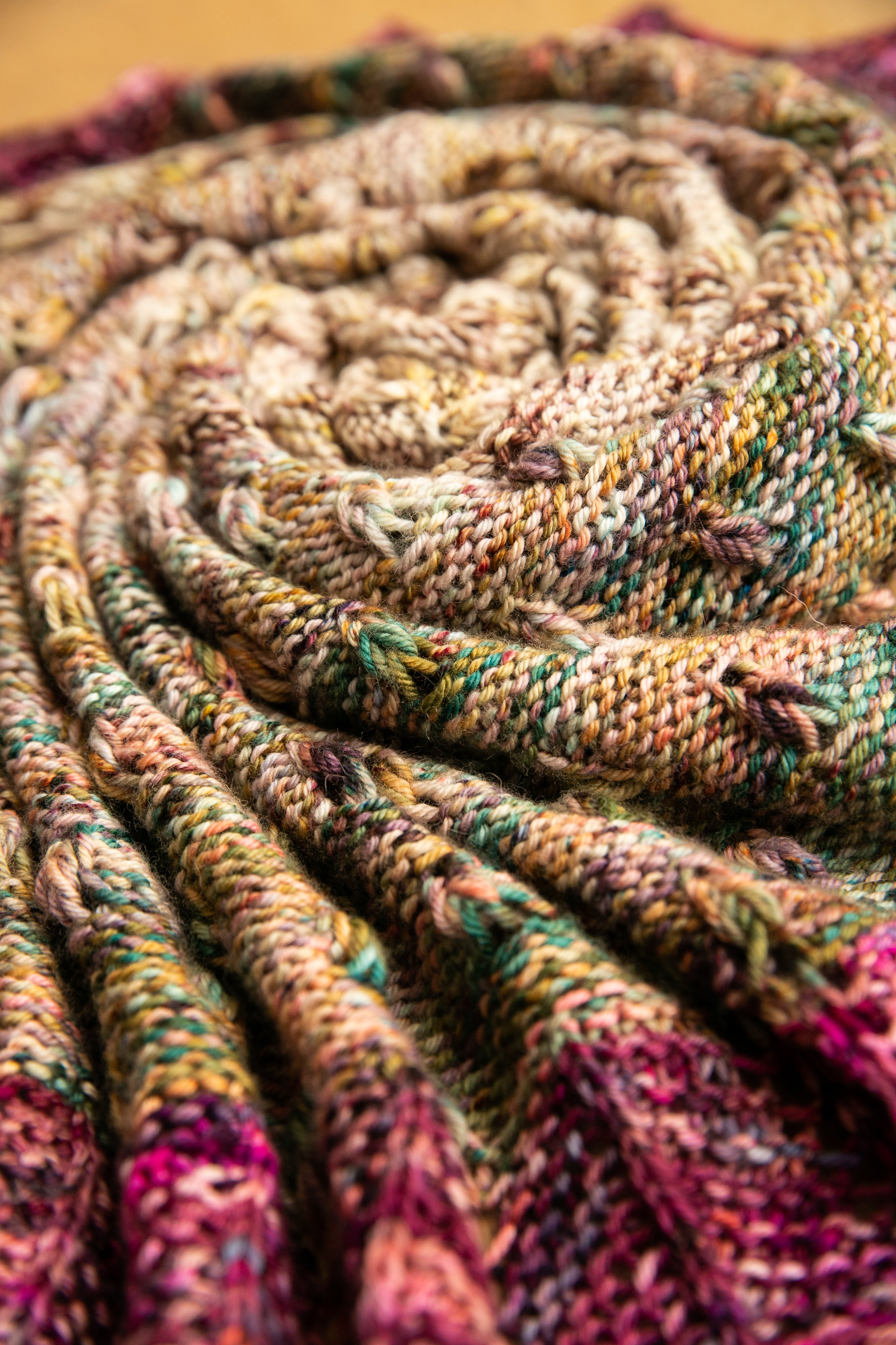 DANCING DROPLET SHAWL PATTERN