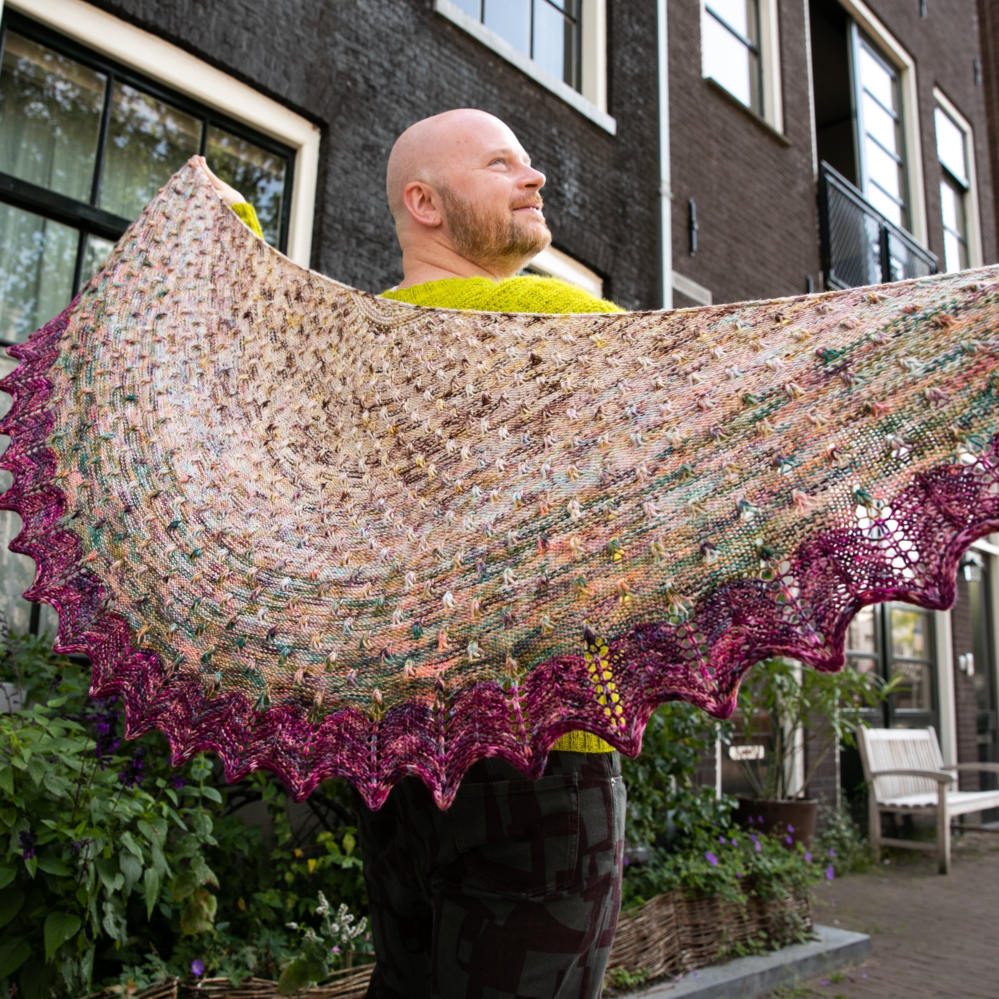 Westknits Patterns DANCING DROPLET SHAWL PATTERN Westknits Pattern
