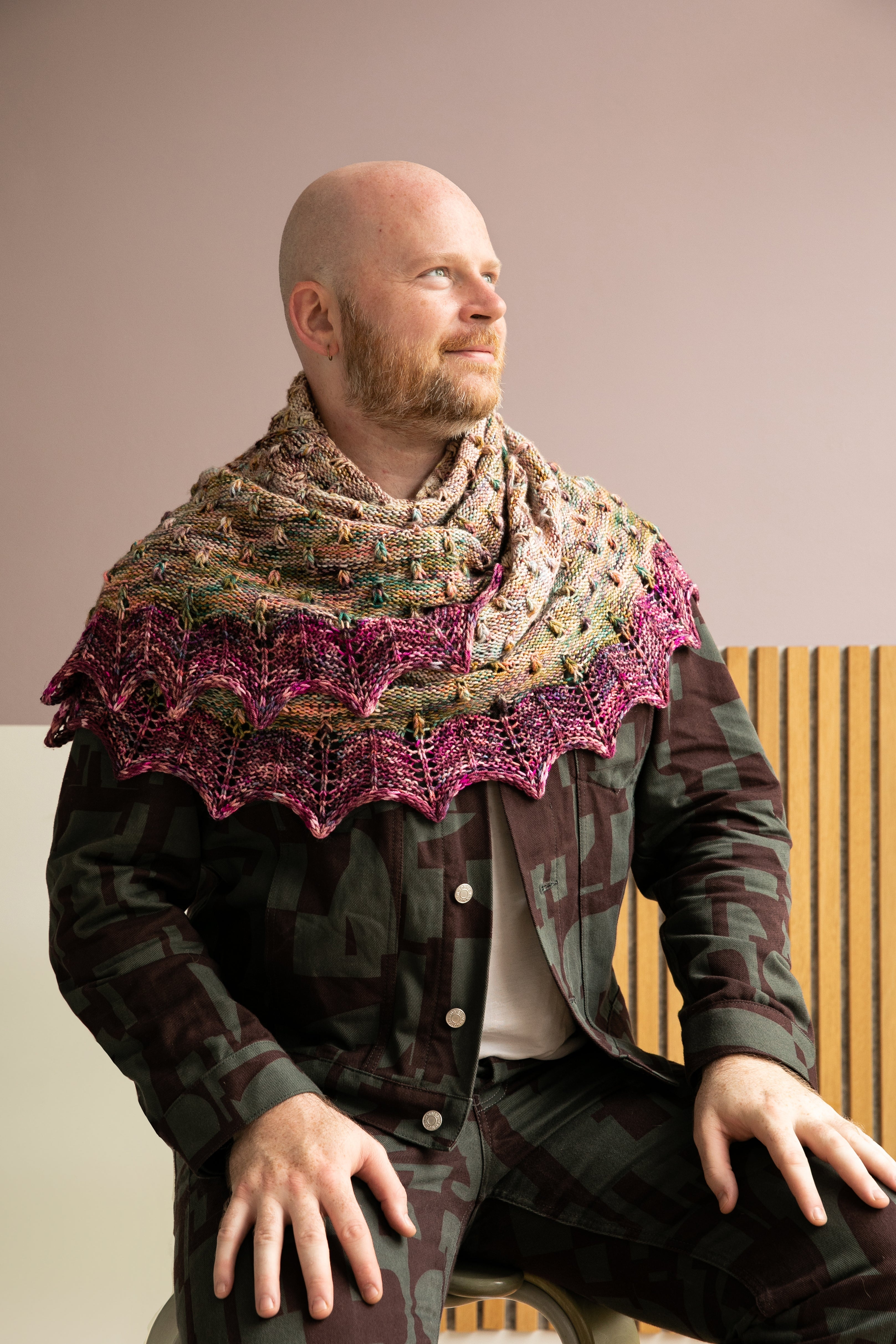 DANCING DROPLET SHAWL PATTERN