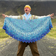 DANCING DROPLET SHAWL