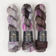 Dark Omen Yarn COVEN RITUAL Merino wool Nylon Fingering Quick Kits