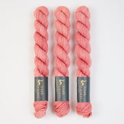 Dark Omen Yarn MERINO SOCK MINI - BLOSSOM Merino wool Nylon Fingering coral Yarn