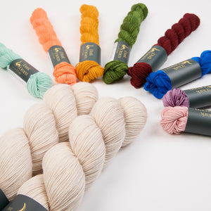 PAINTING BRICKS SHAWL - RAINBOW BRICKS