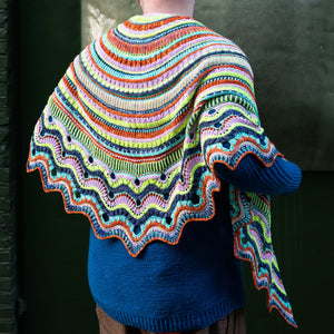 DELECTABLE COLLECTIBLE SHAWL - BRIGHT MOONLIGHT