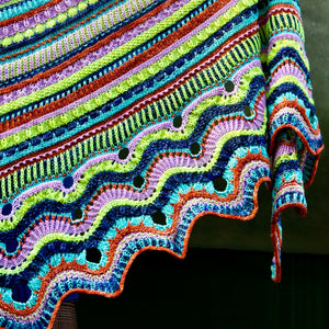 DELECTABLE COLLECTIBLE SHAWL - BRIGHT MOONLIGHT