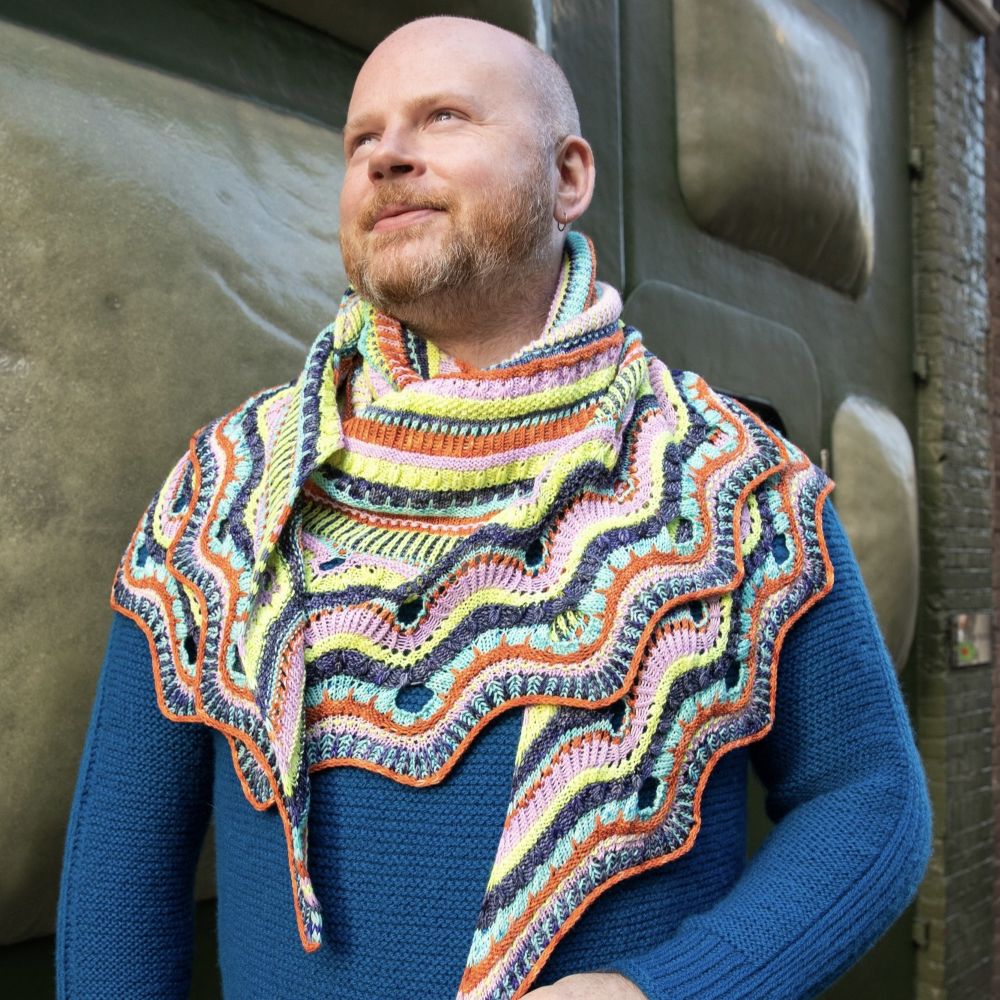 Westknits Patterns DELECTABLE COLLECTIBLE SHAWL PATTERN Westknits Pattern