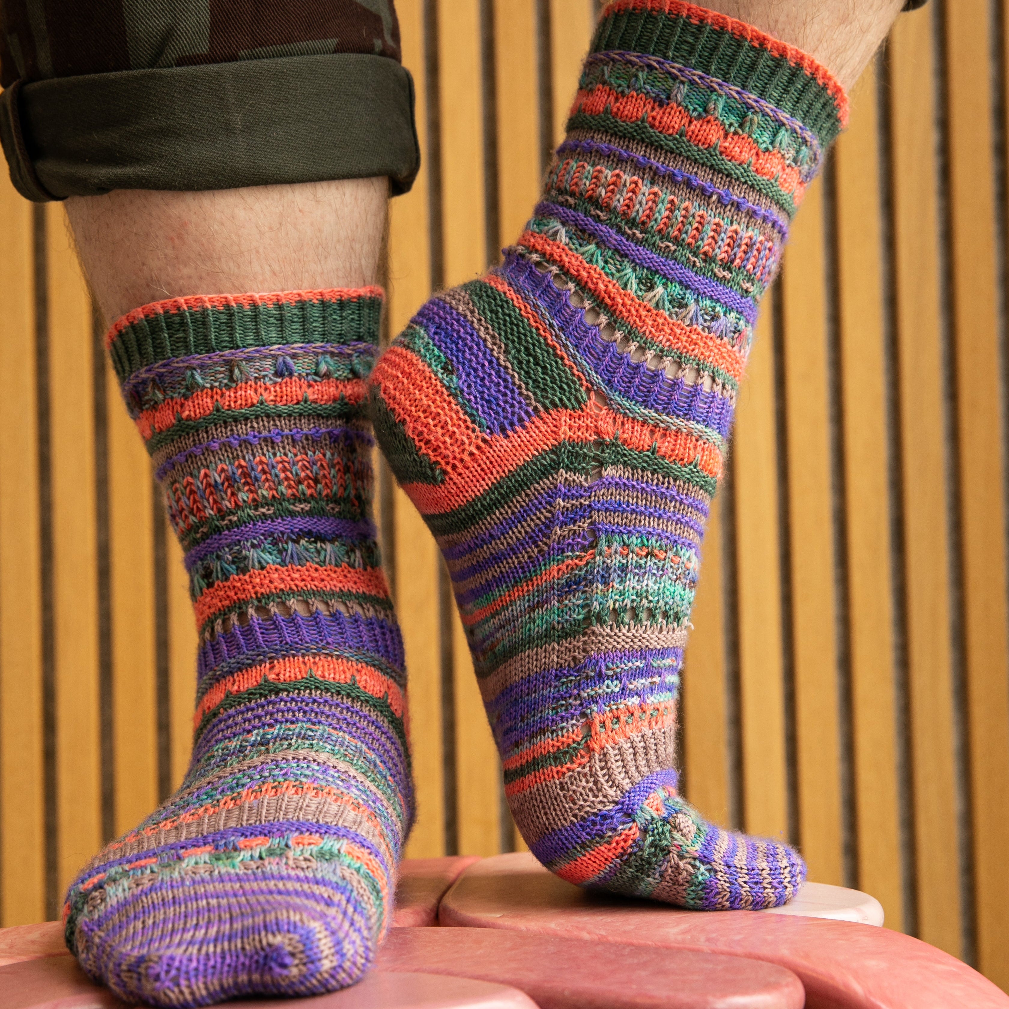 DELECTABLE COLLECTIBLE SOCKS PATTERN