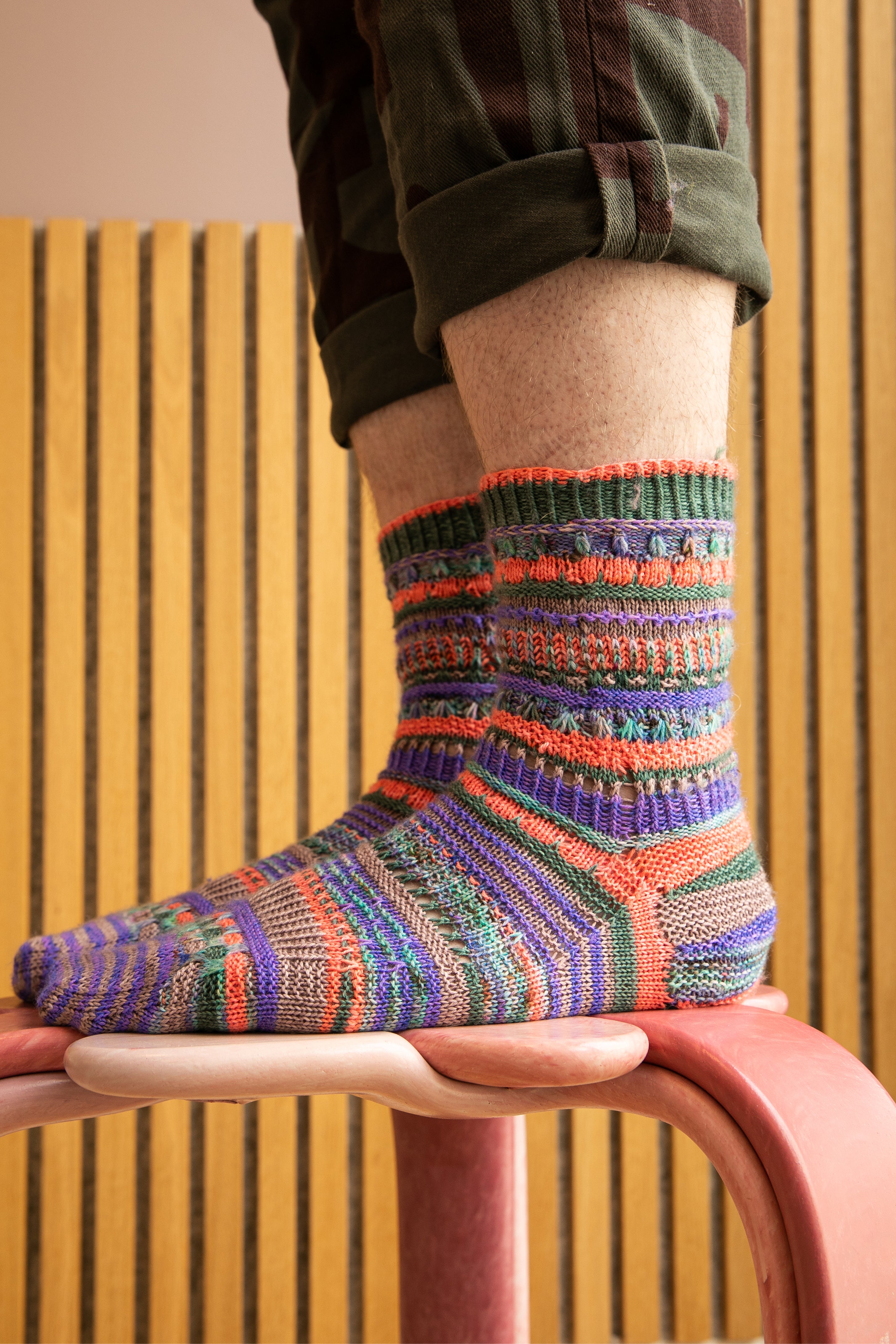 DELECTABLE COLLECTIBLE SOCKS PATTERN