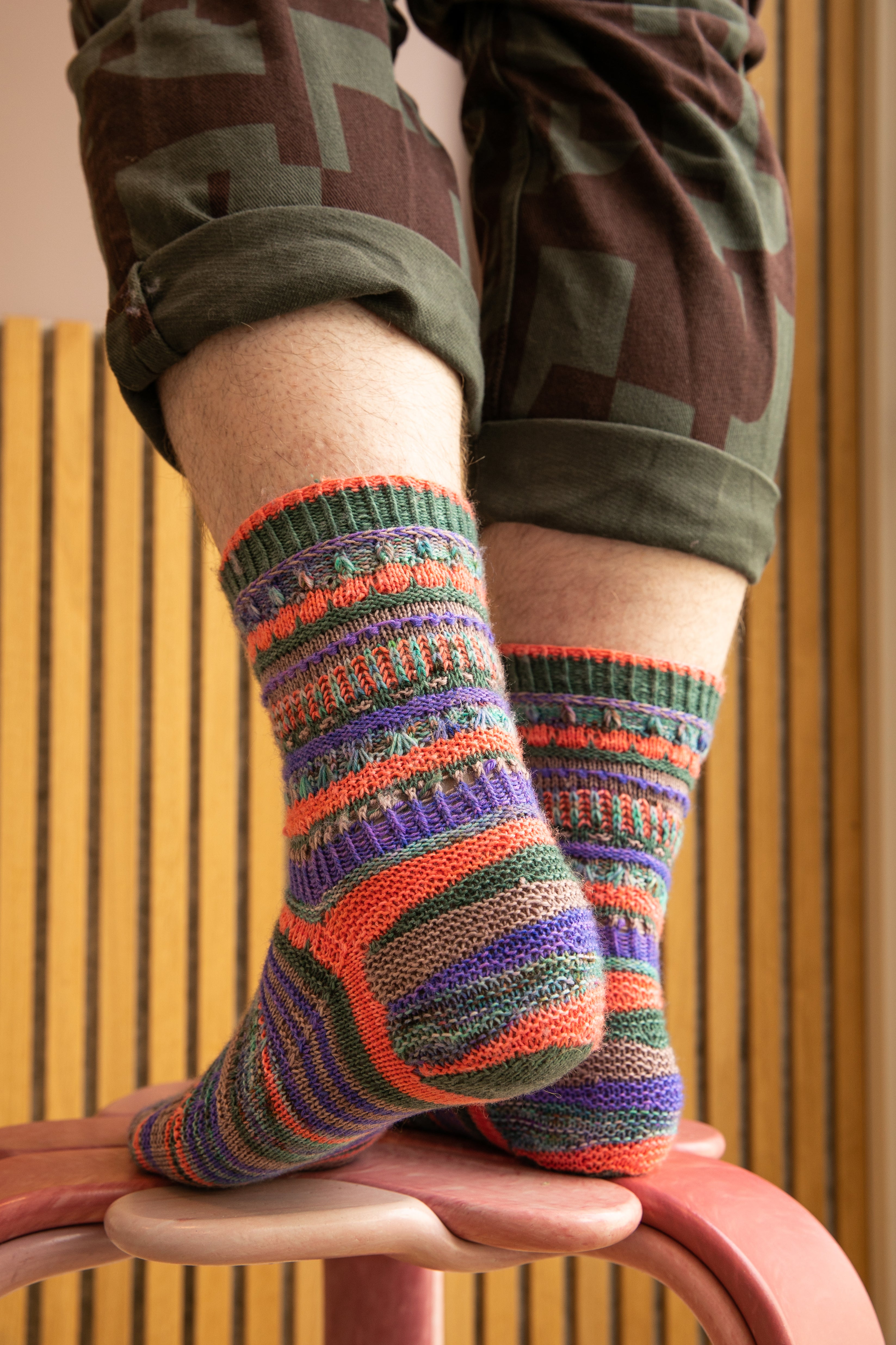 DELECTABLE COLLECTIBLE SOCKS PATTERN