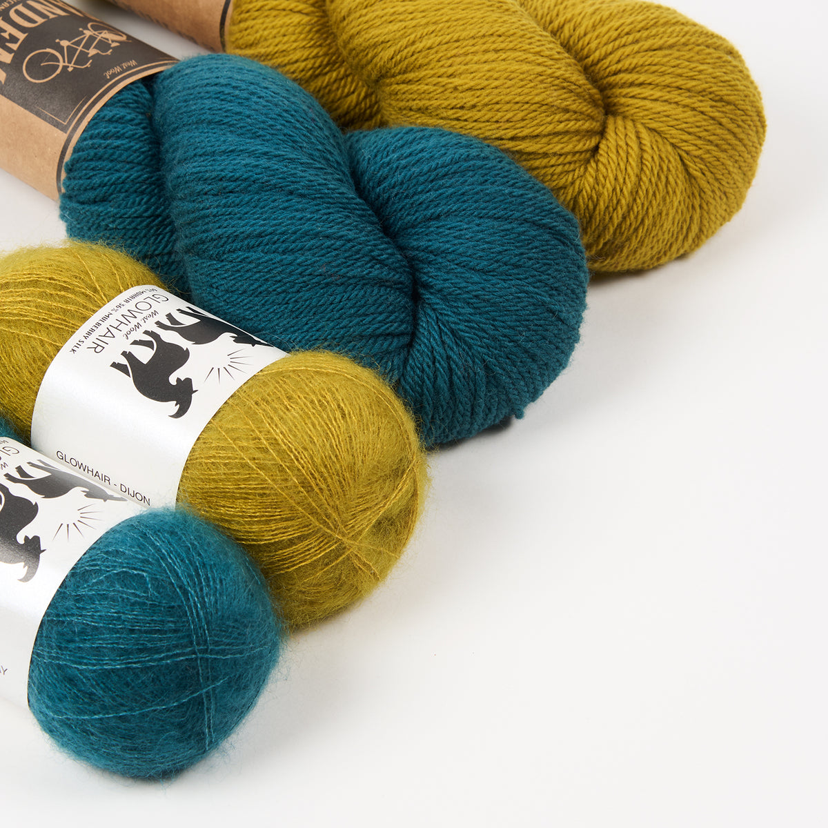 WESTKNITS KIT - NORWEGIAN MUSTARD