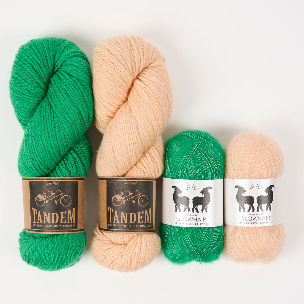 WESTKNITS KIT - GRASS SHERBERT