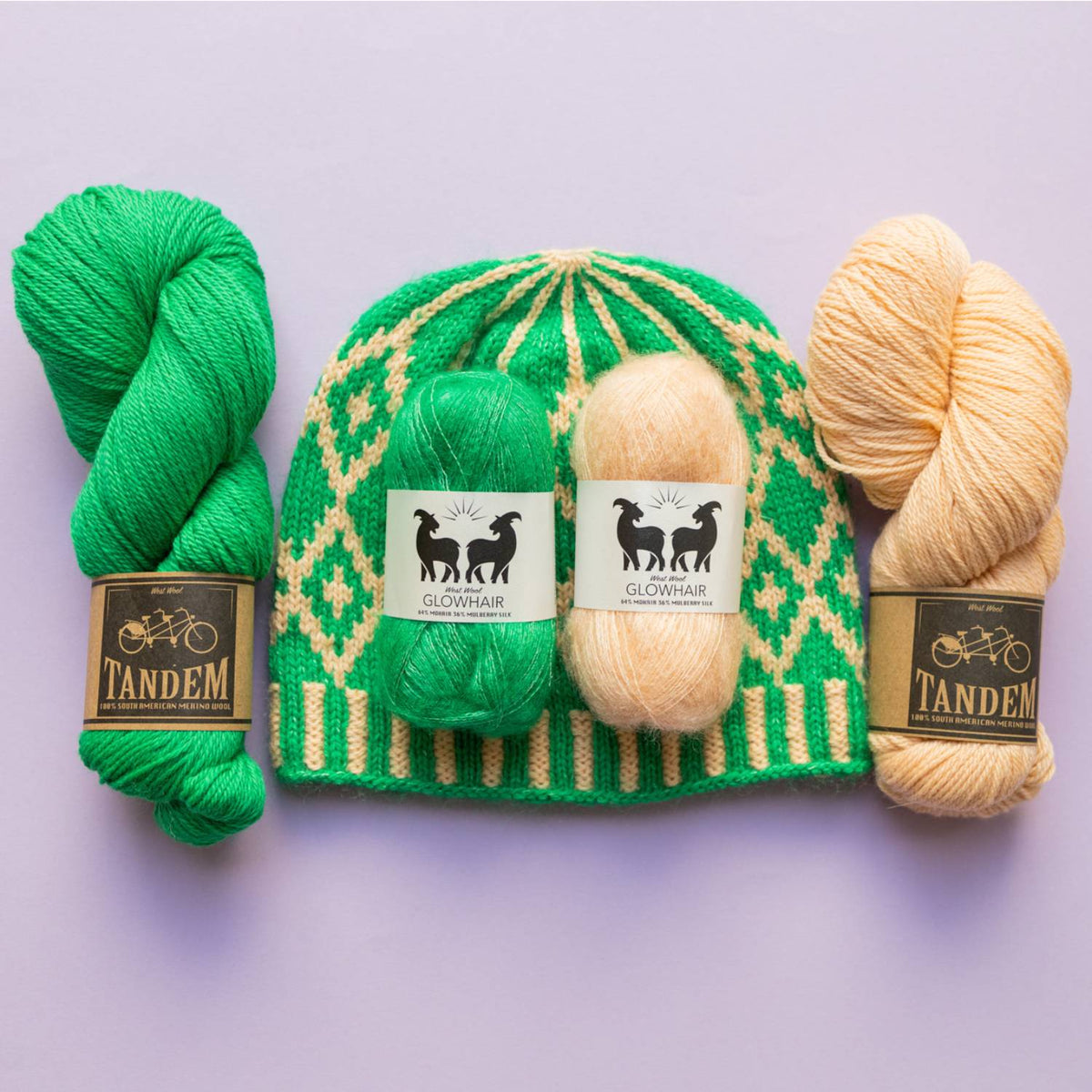 WESTKNITS KIT - GRASS SHERBERT