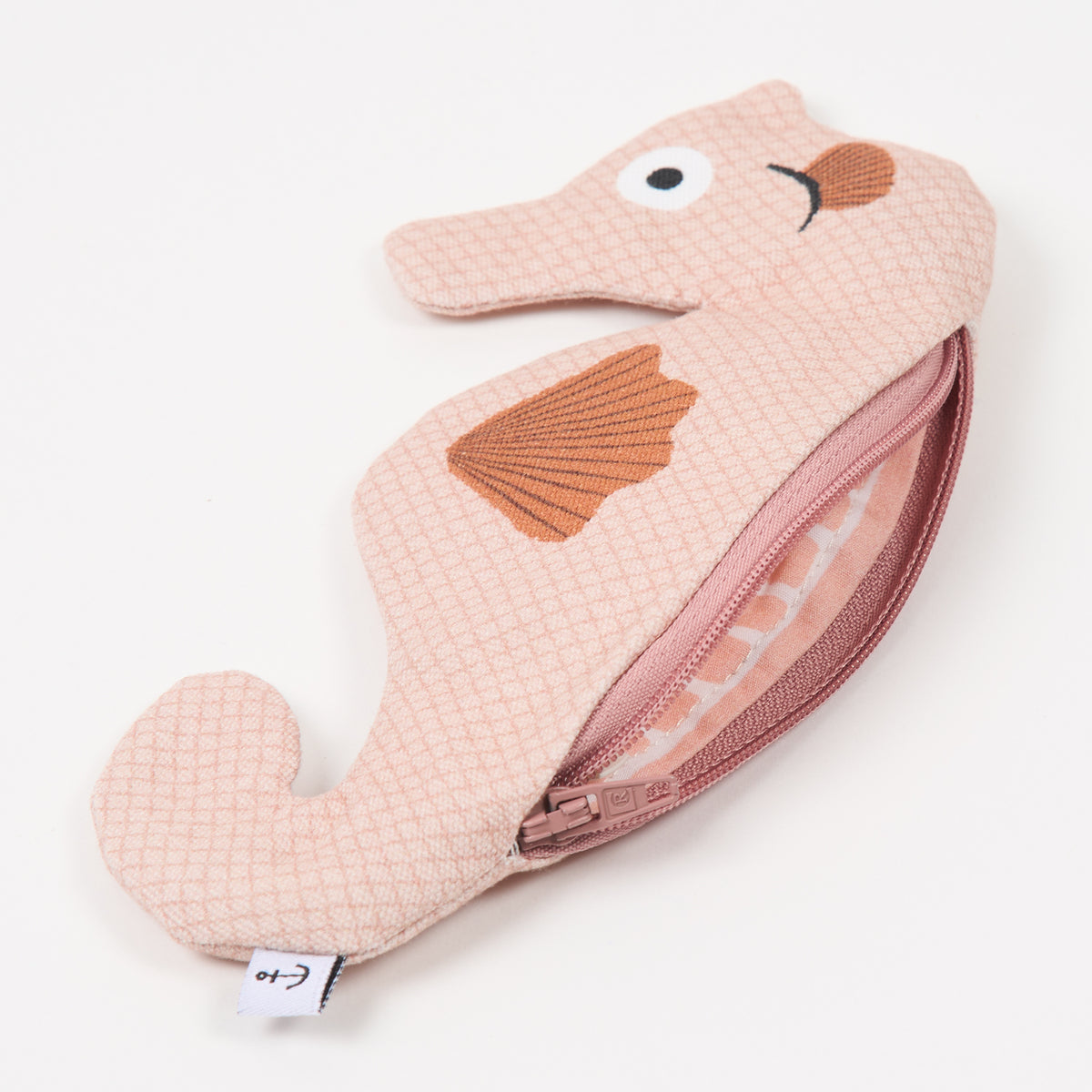 PINK SEAHORSE PURSE
