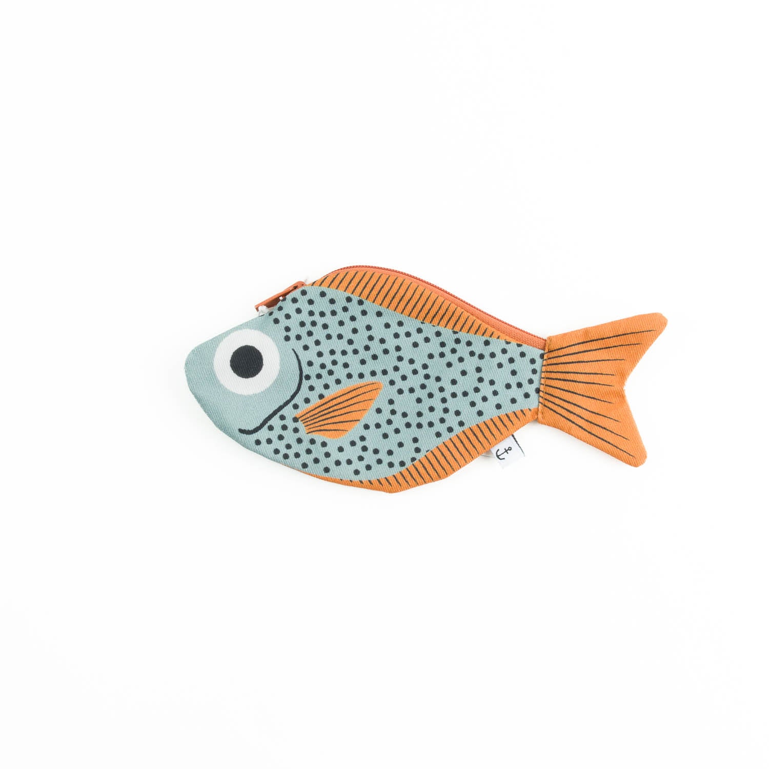 Don Fisher SWEEPER FISH PURSE red pink orange Project Bags
