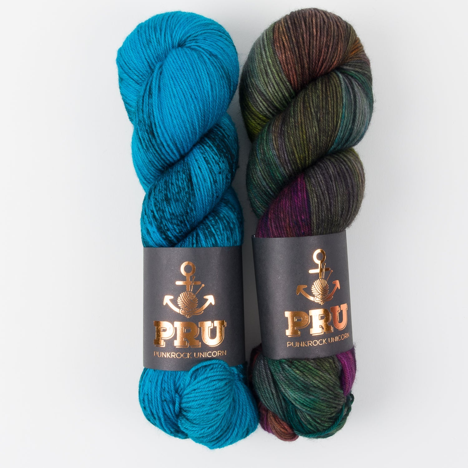 Punk Rock Unicorn WESTKNITS KIT - DON'T SLIP! Merino wool Nylon Fingering Westknits Kits