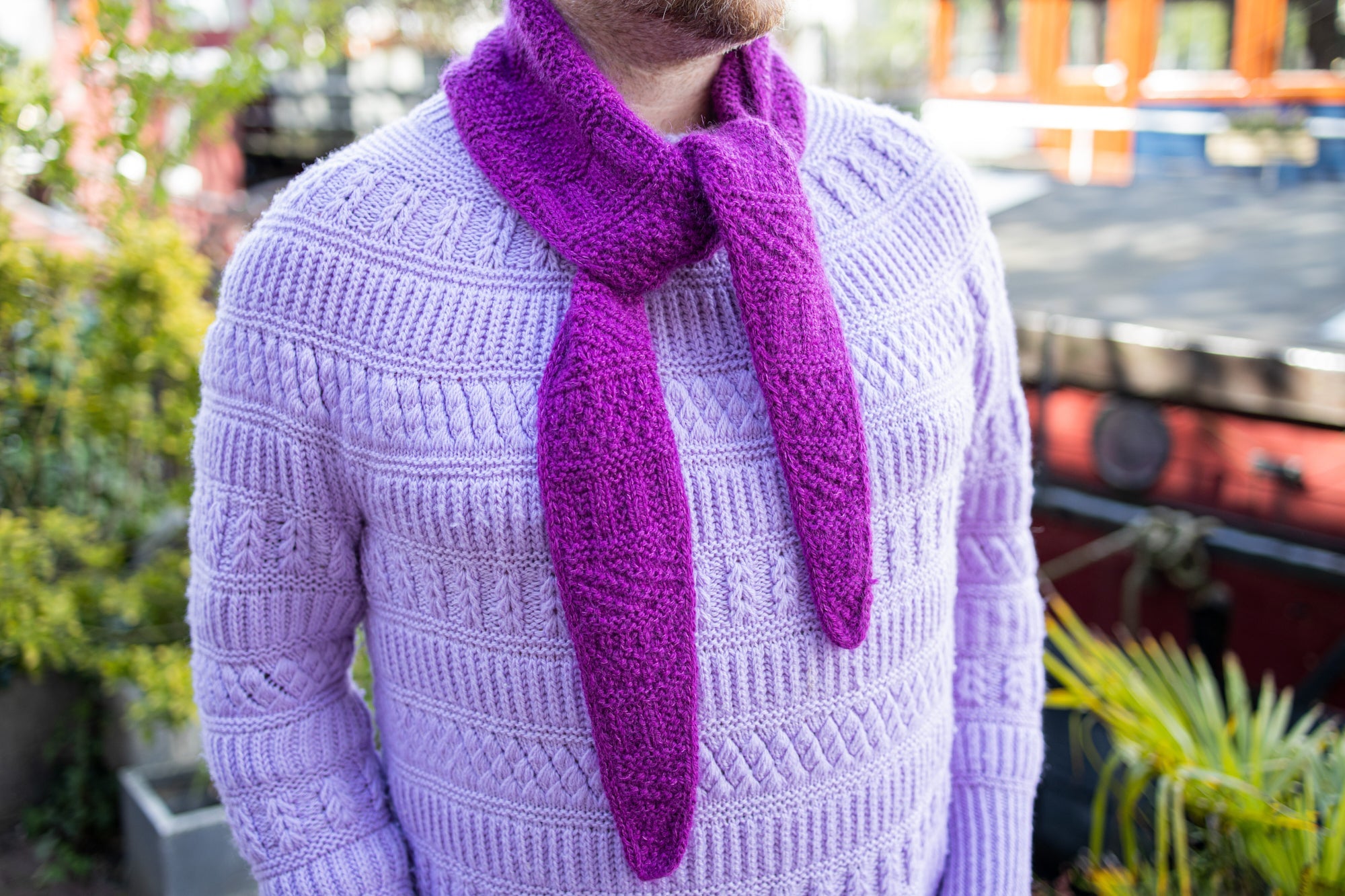 DUSTLAND SKINNY SCARF PATTERN