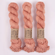 Life in The Long Grass LITLG DK TWIST - DUSTY ORANGE Merino wool DK orange Yarn