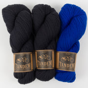 West Wool ELECTRIC MARINIÈRE Merino wool DK Quick Kits
