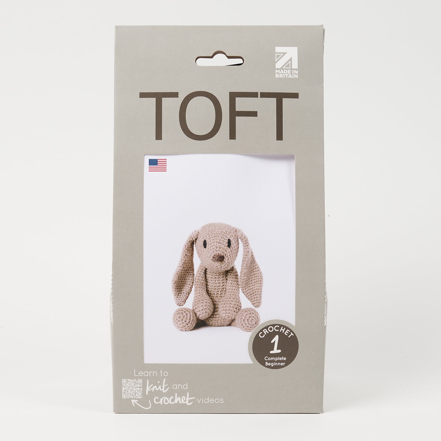 Toft EMMA THE BUNNY - STONE Crochet Kit