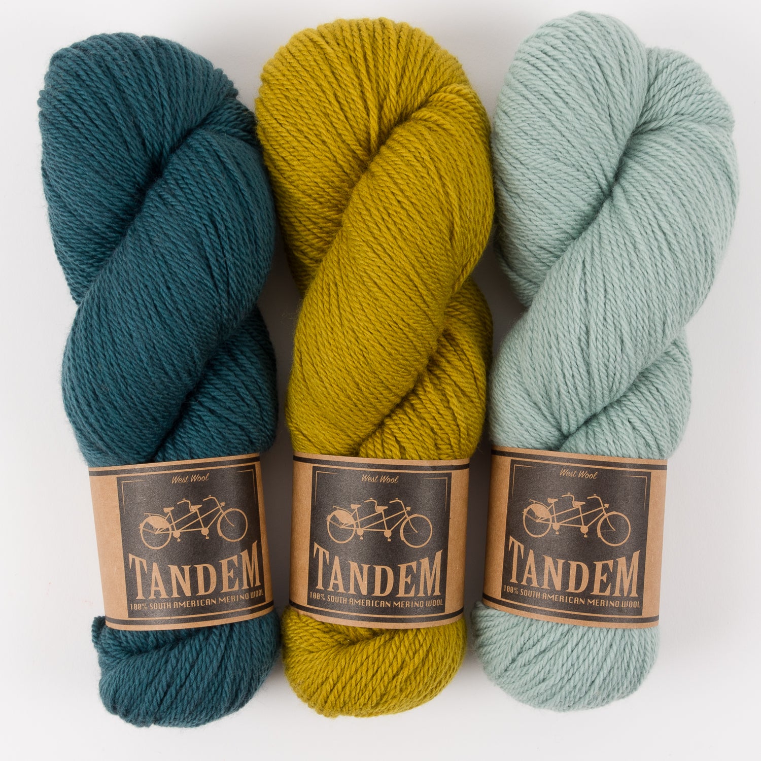 West Wool ENCHANTED DIJON Merino wool DK Quick Kits