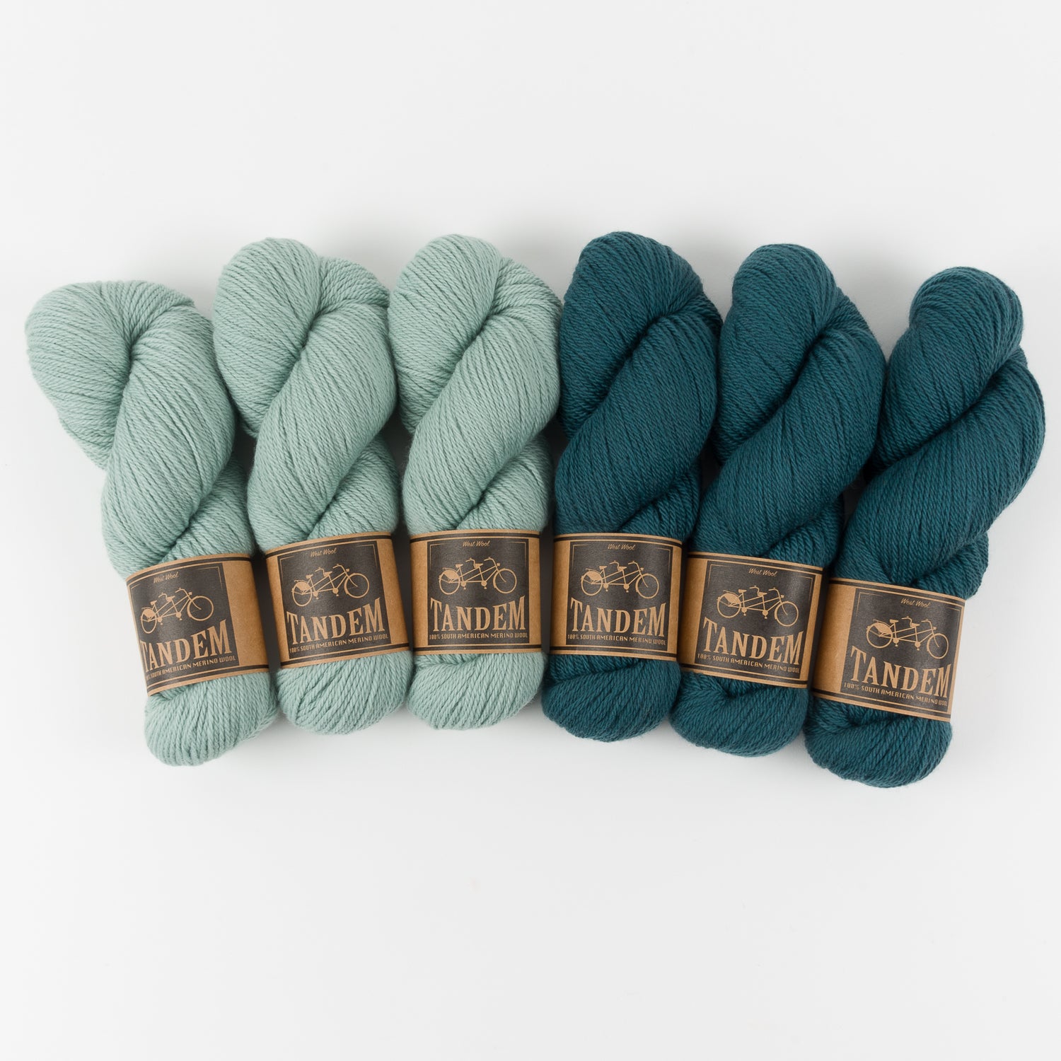 West Wool ENCHANTED MIST Merino wool DK Quick Kits