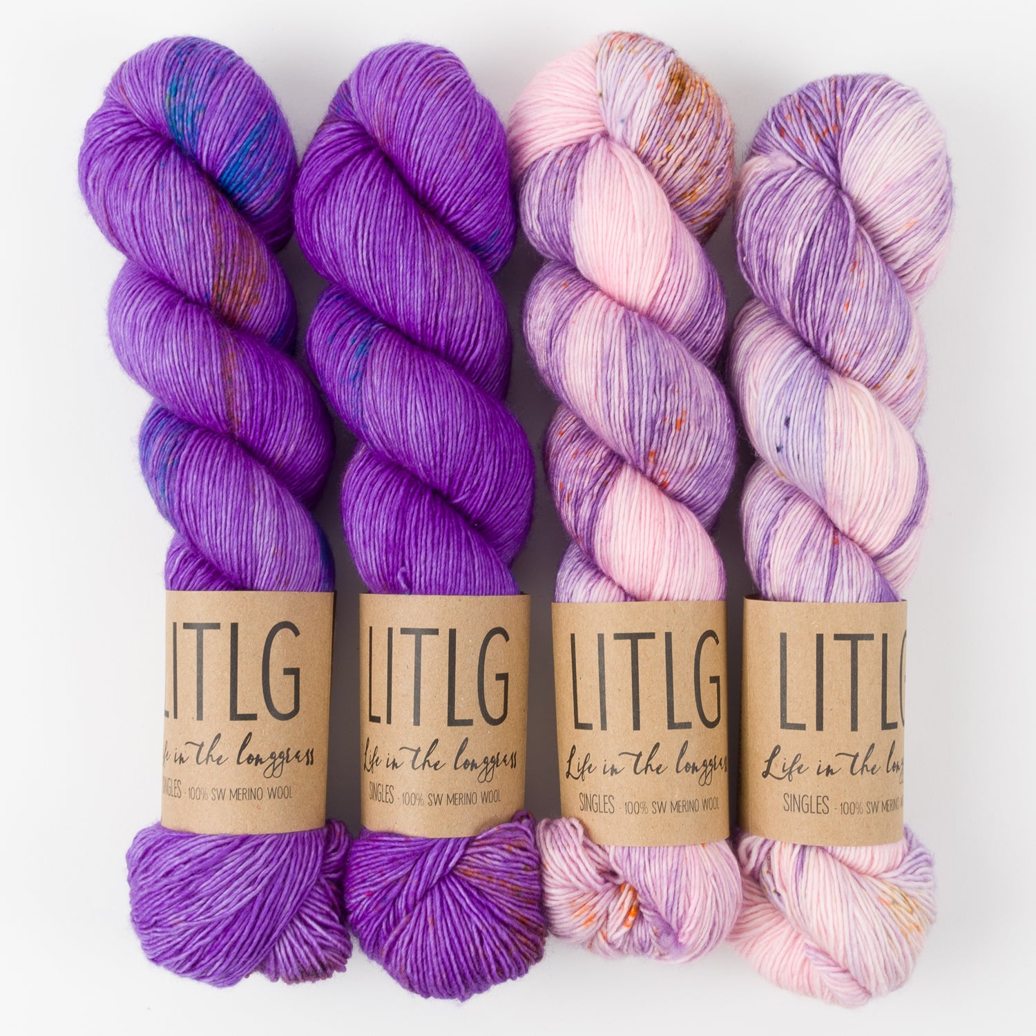 Life in The Long Grass FIZZY PARASOL Merino wool Fingering Quick Kits