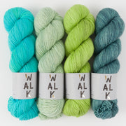 WALK Collection FJORD SWIMMER Merino wool Fingering Quick Kits