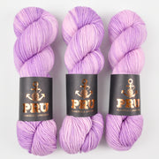 Punk Rock Unicorn SOUL DK - FLIEDER Merino wool Nylon DK Sock purple Yarn
